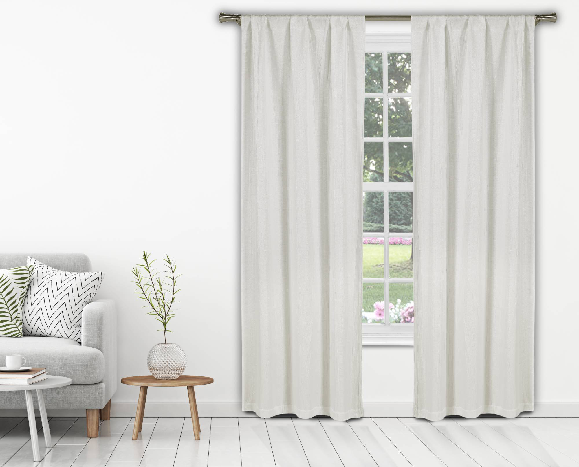Alcott Hill Franconia Pole Top Solid Room Darkening Thermal Rod