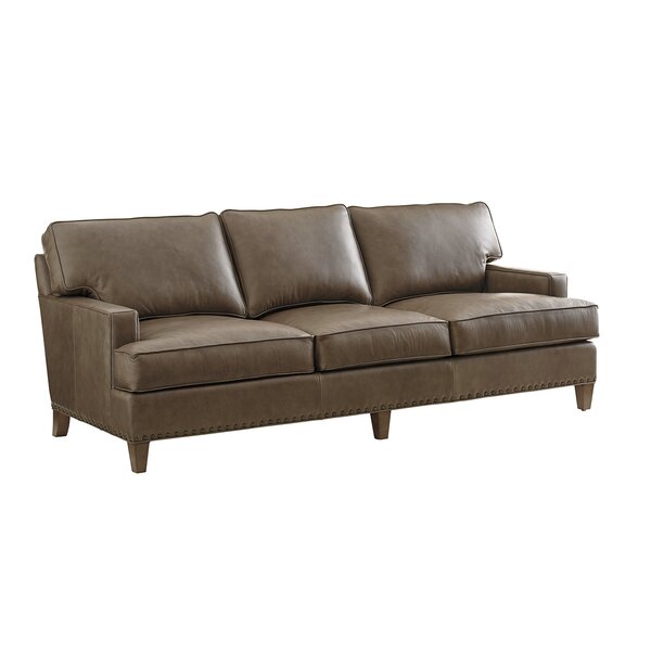 Cypress Point Leather Sofa by Tommy Bahama Home