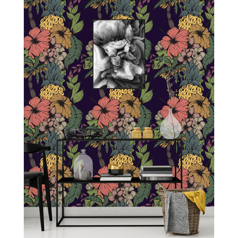 Bay Isle Home Cumbria Tropical Elements 120 L X 25 W Peel And