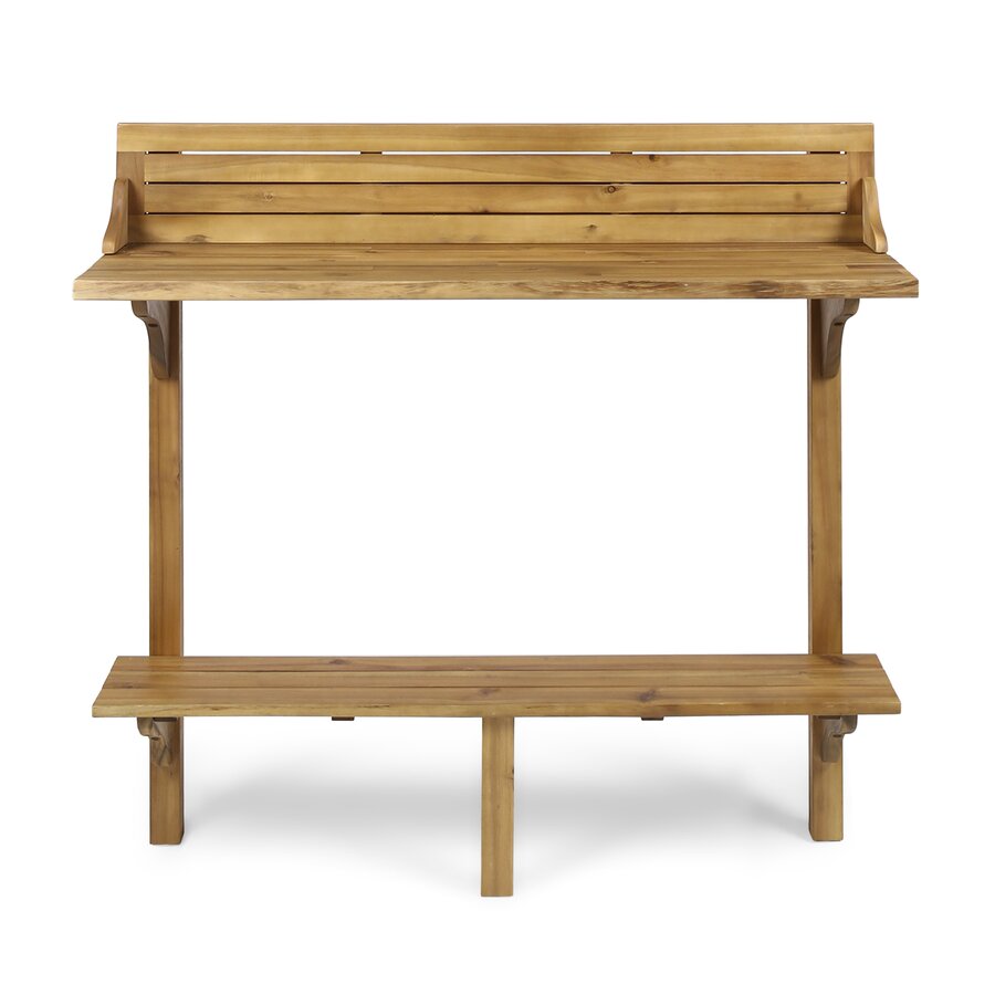 Bushnell Solid Wood Balcony Table