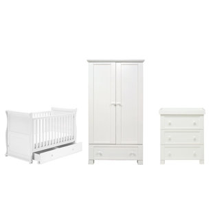 Nursery Furniture Sets You Ll Love Wayfair Co Uk Montreal Cot Bed 3 Piece Nursery Furniture Set