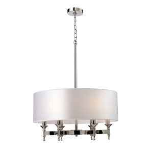Shawna 6-Light Drum Chandelier