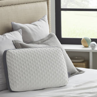 Sealy Infused Gel Memory Foam Medium Support Pillow Reviews Wayfair