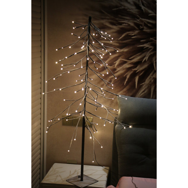 Warm Tree with 8 Functions 47 H Lamp by The Holiday Aisle