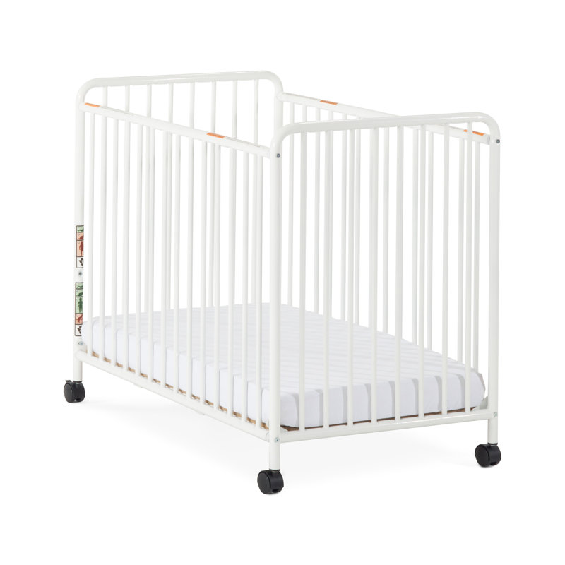metal mini crib