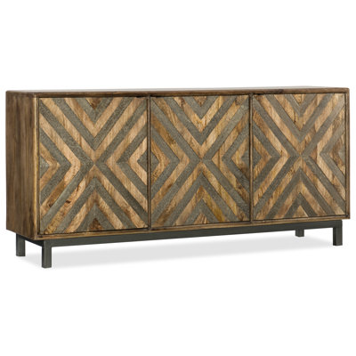 Hinkel Solid Wood TV Stand for TVs up to 70" Bungalow Rose