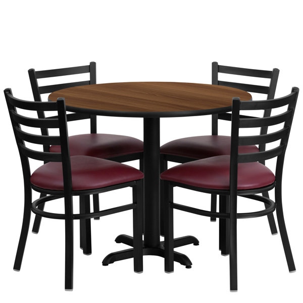 Jinnie 5 Piece Dining Set by Red Barrel Studio Red Barrel Studio