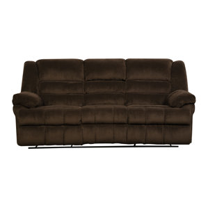 Darby Home Co Simmons Upholstery Mendes Double Motion Reclining Sofa Darby Home Co Simmons Upholstery Mendes Double Motion Reclining Sofa