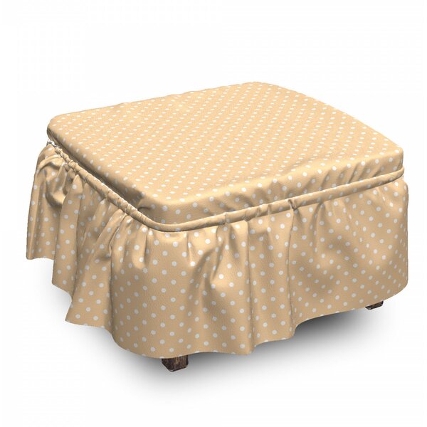 Print Ottoman Slipcover (Set Of 2) By East Urban Home