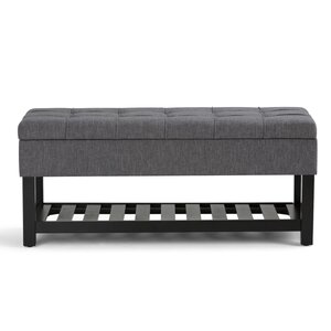 Saxon Upholstered Storage Bench