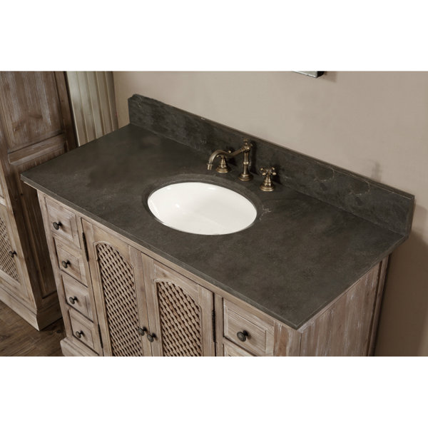 Clemmie 49 Single Bathroom Vanity Set by Laurel Foundry Modern Farmhouse