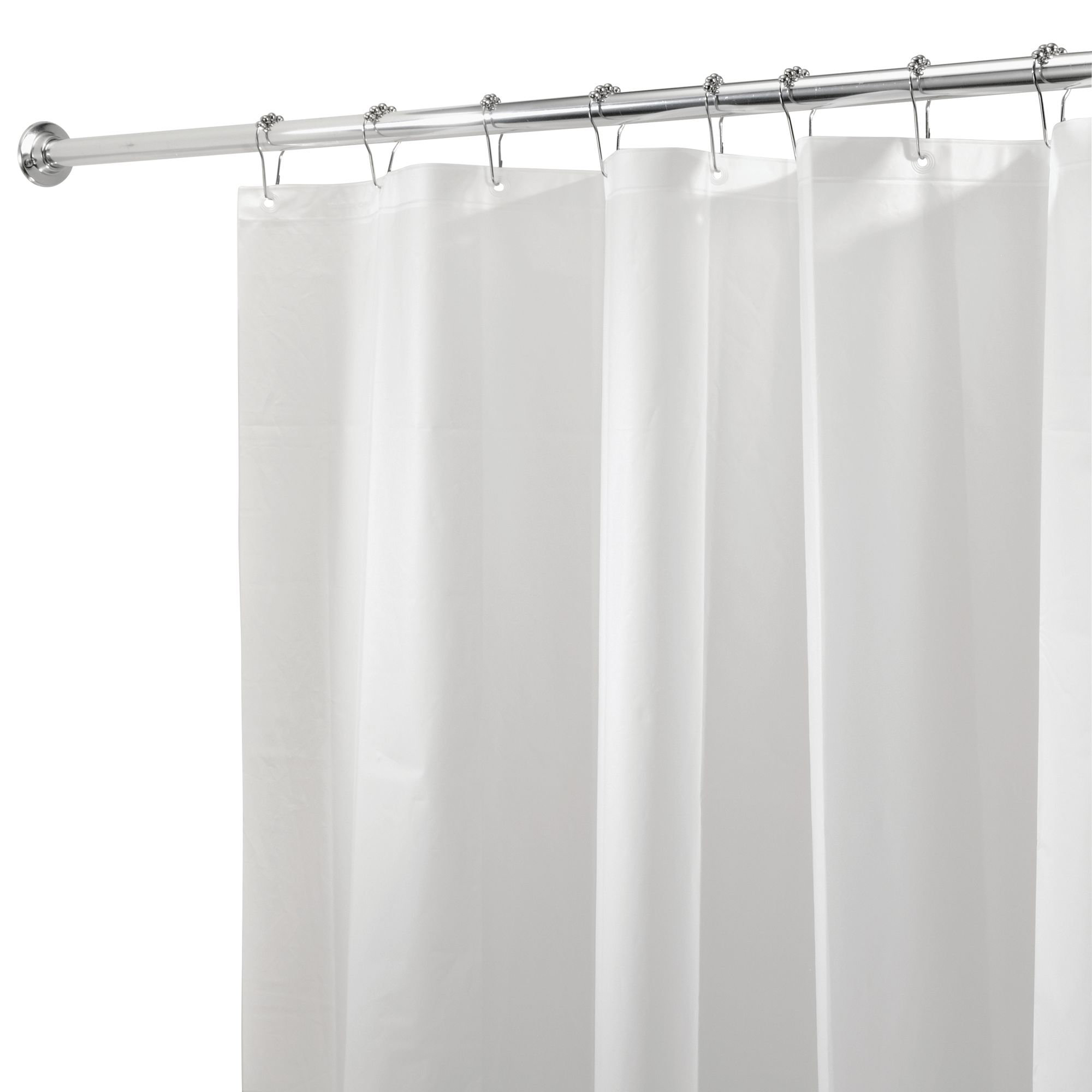 Symple Stuff Bayport Vinyl Solid Color Shower Curtain Liner