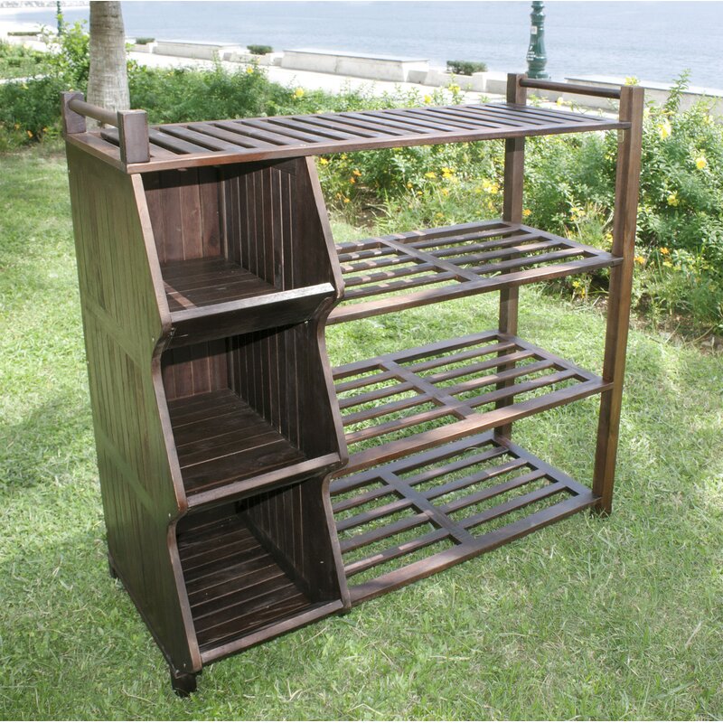 outdoor shoe rack with cover