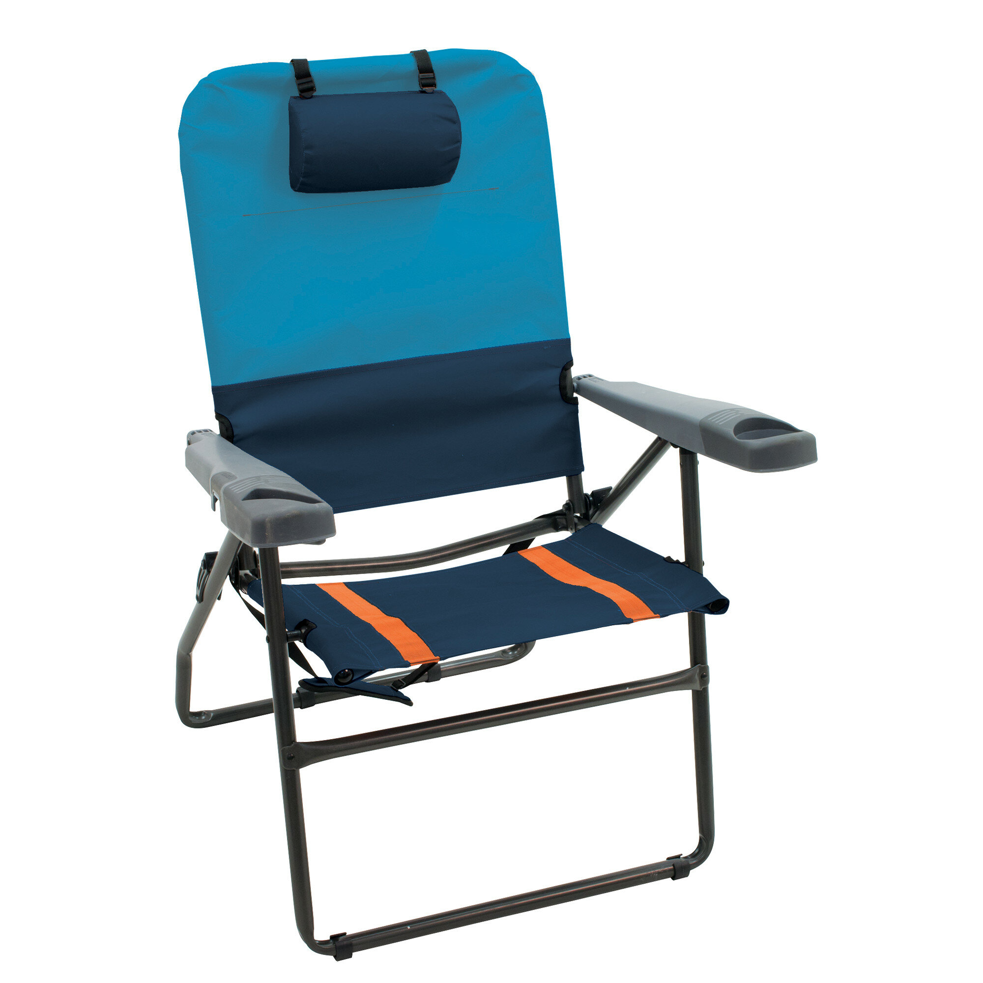 Makenzie 4-Position Aluminum Reclining Beach Chair