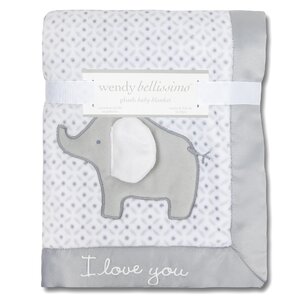 Hudson Plush Elephant Throw Blanket