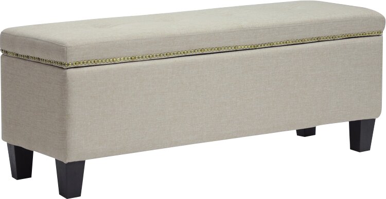 Wholesale Interiors Baxton Studio Storage Ottoman Reviews Wayfair   Baxton Studio Storage Ottoman 