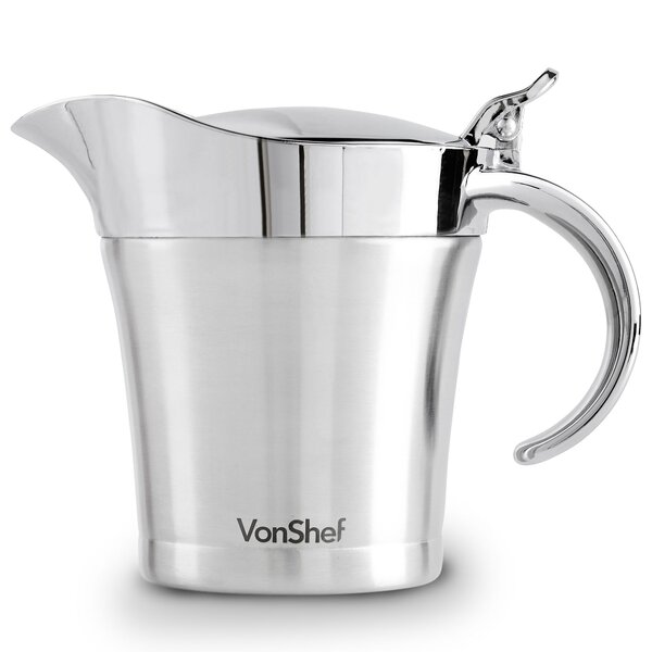 Insulated Stainless Steel Gravy Boat by VonShef