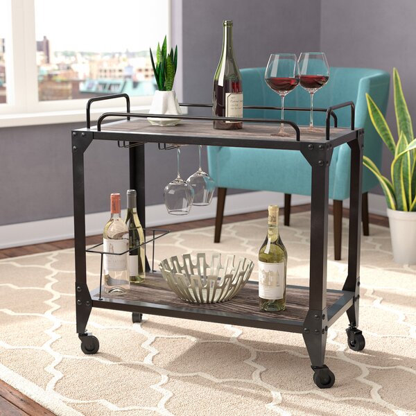 Williston Forge Lytham Bar Cart & Reviews | Wayfair