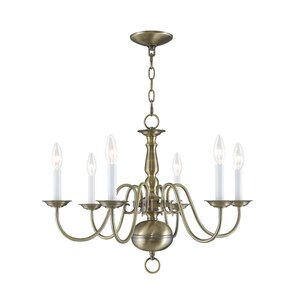 Allensby 6-Light Traditional Candle-Style Chandelier