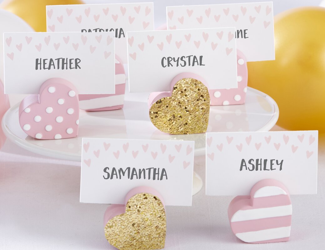 Heart Place Card Holder