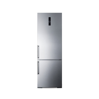 24" Counter Depth Bottom Freezer 11.6 cu. ft. Refrigerator Summit Appliance