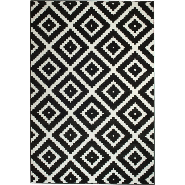 Cheney Black Indoor Area Rug by Zipcode Design