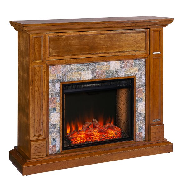 Vogelsdon Alexa Enabled Fireplace By Alcott Hill