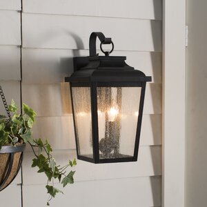 Mayhugh 3-Light Outdoor Wall Lantern