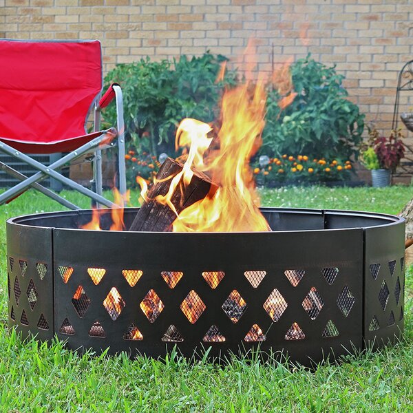 Steel Fire Ring by Wildon Home ®