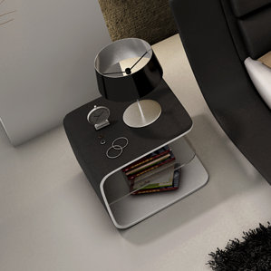 Galeton Wave Nightstand by Wade Logan
