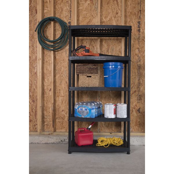 Utility 72 H Five Shelf Shelving Rack Unit by Keter