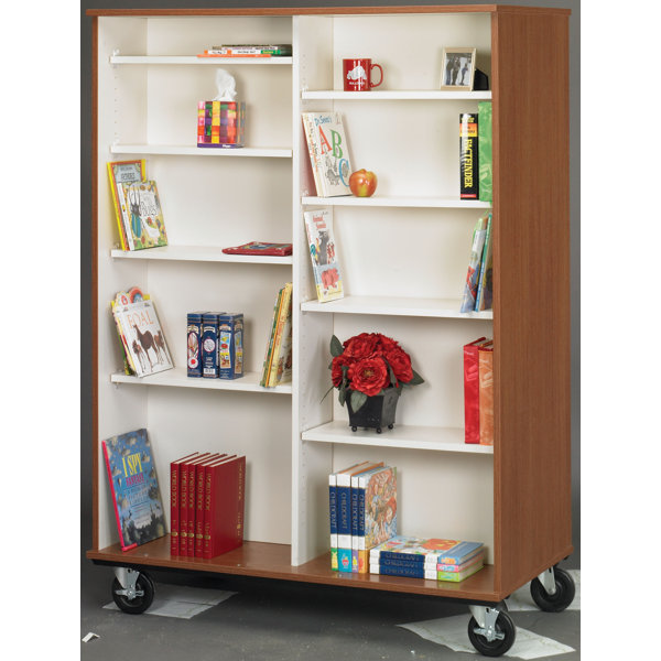 Mobiles Double Sided Bookcase by Stevens ID Systems