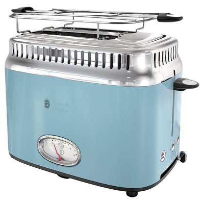 Russell 2 Slice Hobbs Toaster Russell Hobbs Finish Blue