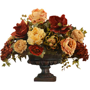Mixed Centerpiece in Decorative Vase
