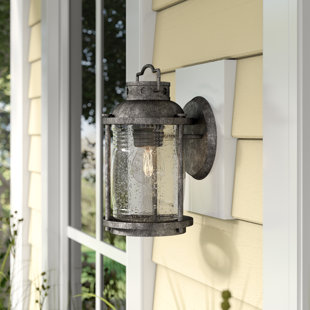 Best Galsworthy 1-Light Outdoor Wall Lantern By Beachcrest Home Outdoor Lighting Galsworthy 1-Light Outdoor Wall Lantern By Beachcrest Home Outdoor Lighting