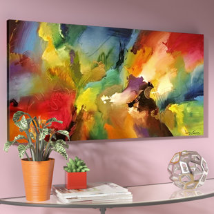 Sofa Paintings Wayfair Cosmic Voyage 187 Painting Print