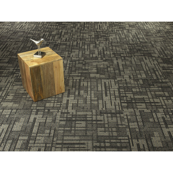 Pentz Applause 24" x 24" Level Loop Glue Down Carpet Tile ...