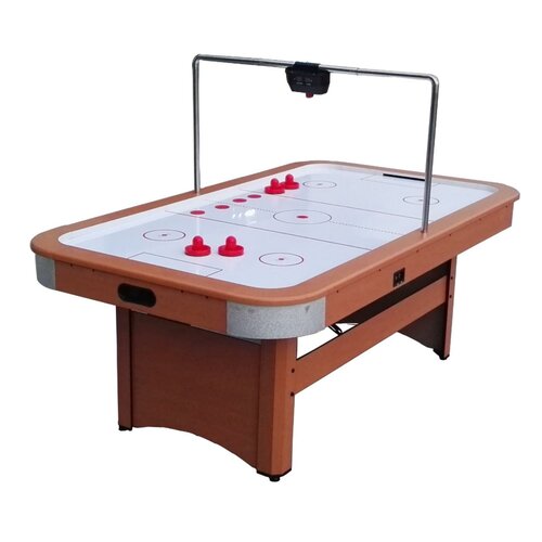 Northlight 7 Four Player Air Hockey Table With Digital Scoreboard