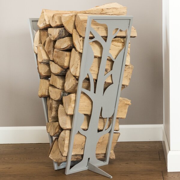 Tree Fire Pit Log Rack By Curonian