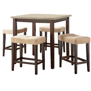 Covedale 5 Piece Counter Height Dining Set