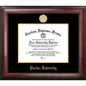 NCAA Purdue University Diploma Picture Frame