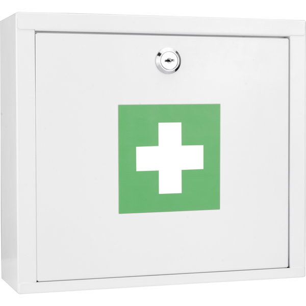 10.63 W x 9.45 H Wall Mounted Cabinet by Barska