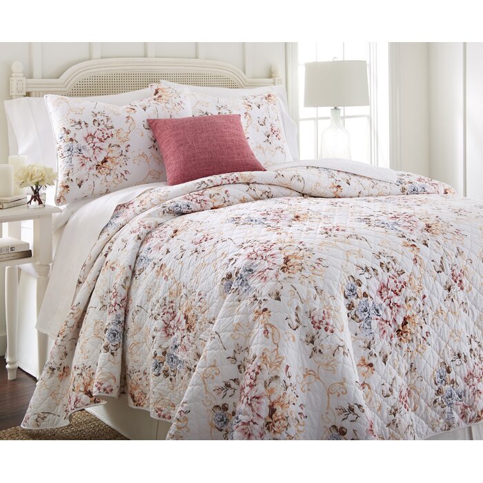 Ophelia & Co. Keenum 100% Cotton Quilt Set | Wayfair