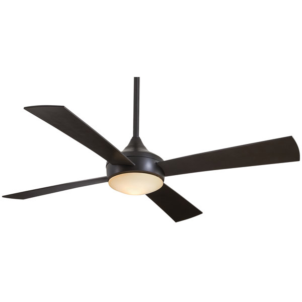 Minka Aire 52 Aluma Wet 4 Blade Outdoor Ceiling Fan With Remote