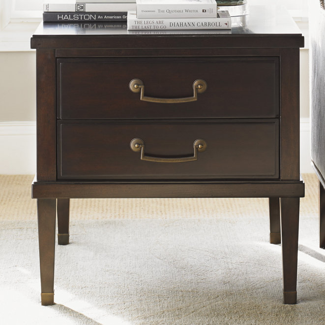 Lexington Kensington Place Chandler End Table With Storage Wayfair