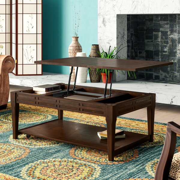 Sayre Lift Top Coffee Table With Storage By World Menagerie