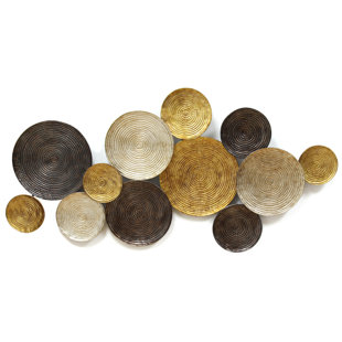 Modern Contemporary Circle Wall Decor Allmodern Multi Circles Wall Décor