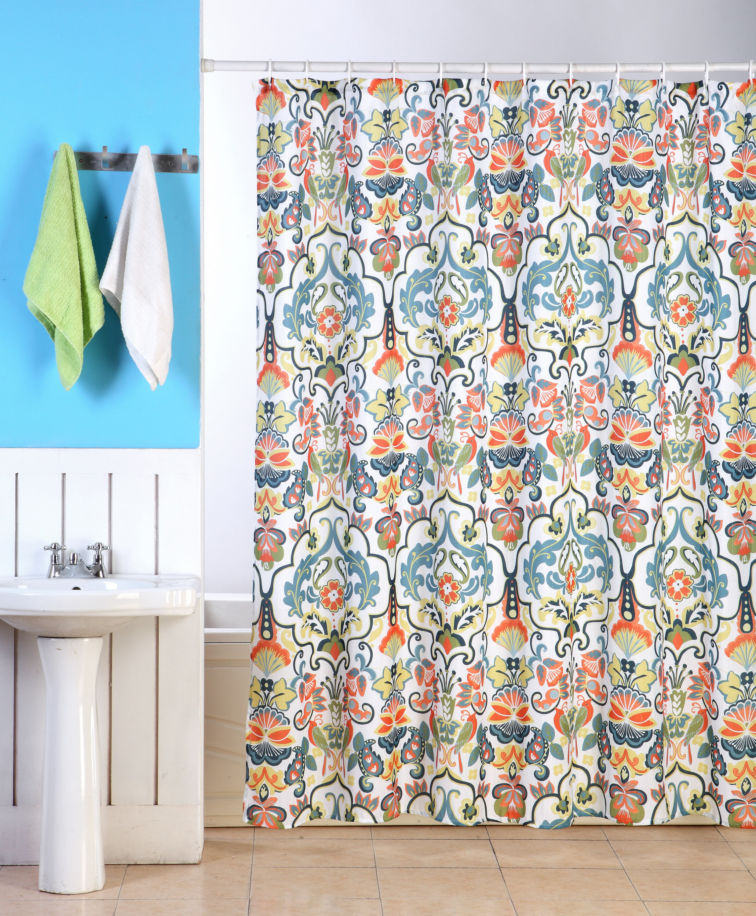 Bungalow Rose Duggins Single Shower Curtain Reviews Wayfair