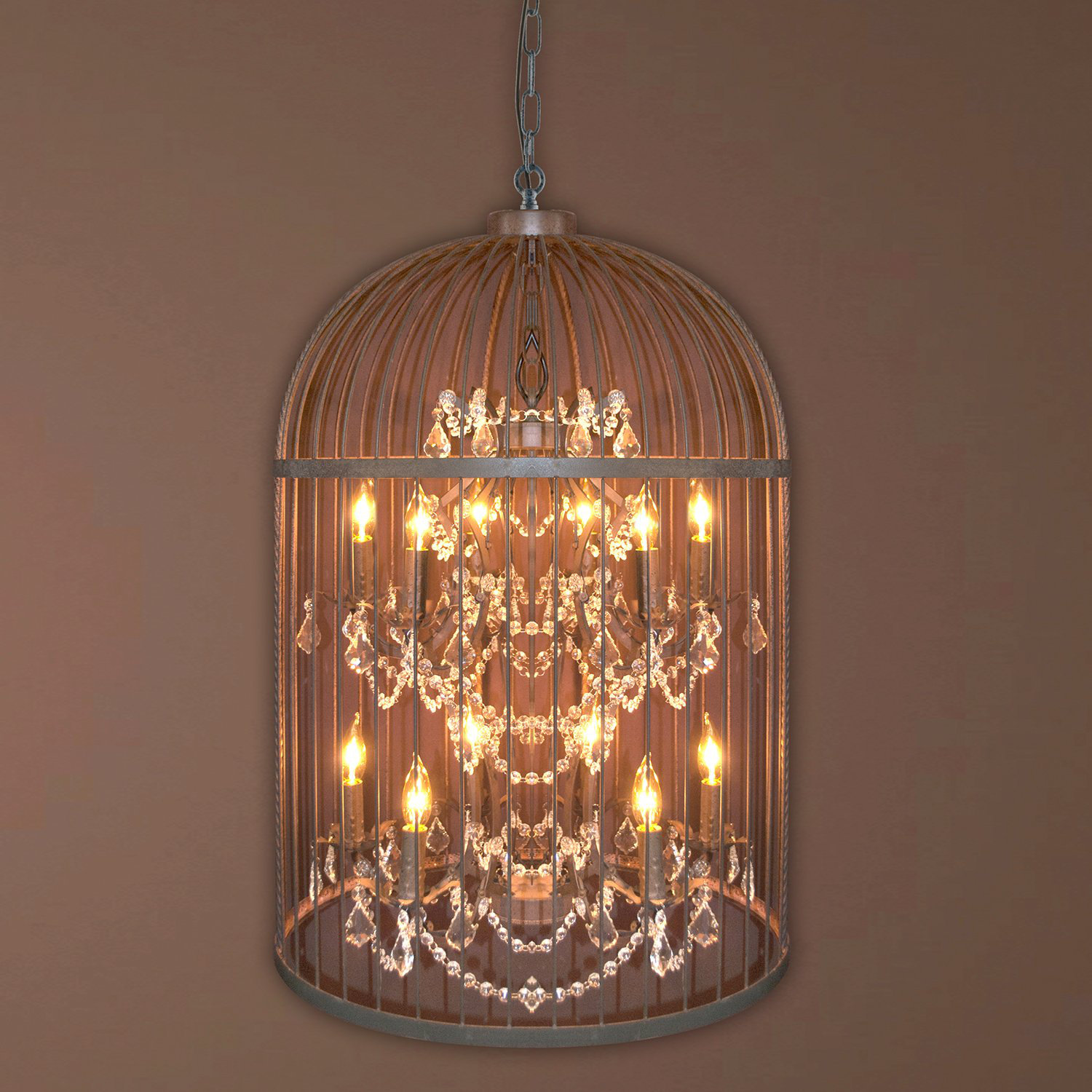 Ophelia Co Har 12 Light Lantern Birdcage Chandelier Wayfair Light Lantern Birdcage Chandelier