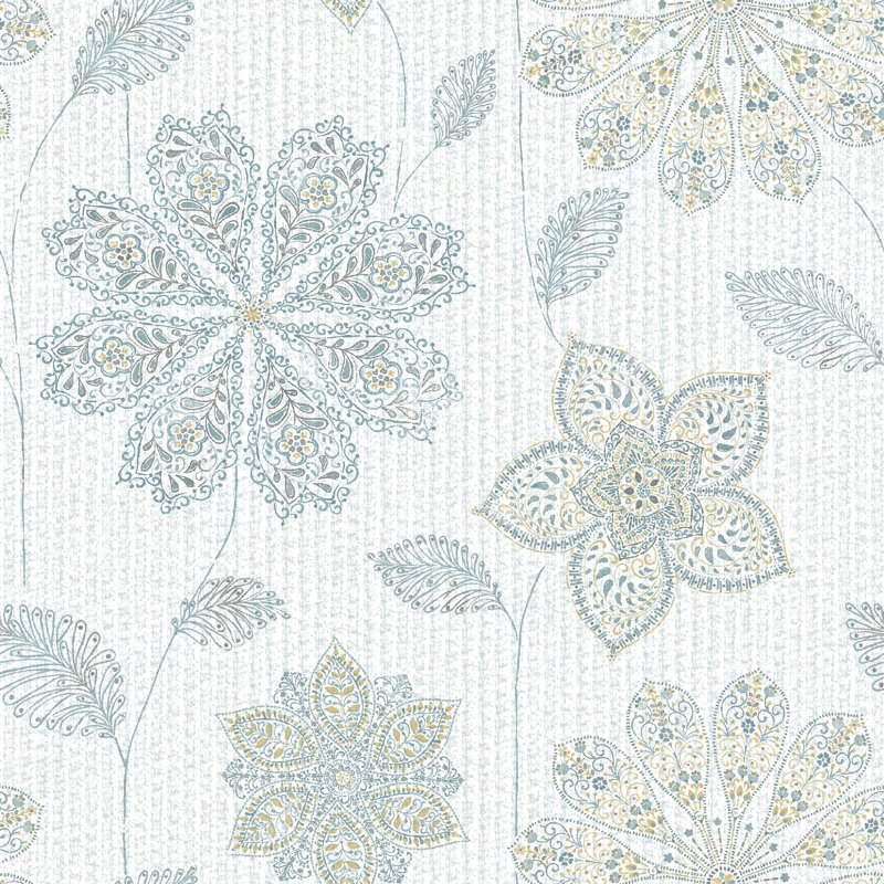 East Urban Home Gypsy 5 5m L X 52cm W Floral And Botanical Roll